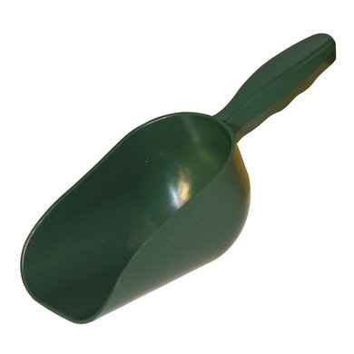 Kerbl Futterschaufel Kunststoff, Grün 500g