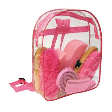 Kerbl Grooming Kit Backpack Roze