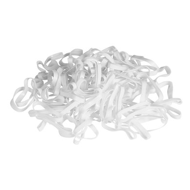 Kerbl Rubber Bands Silicone White 500pcs