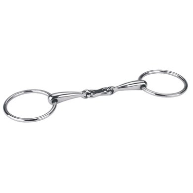 Kerbl Snaffle Loose Ring Bit French Link