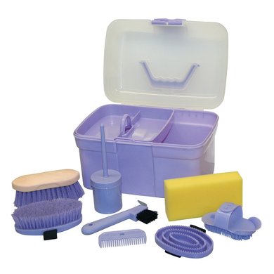 Kerbl Grooming Box with Contents for Children Lila
