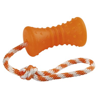 Kerbl Jouet avec Corde ToyFastic Squeaky Orange 30cm 12,5x7cm