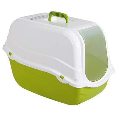 Kerbl Litter Box Minka Green/White 57x39x42
