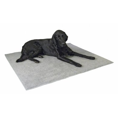 Kerbl Anti-slip Thermo Carpet Grey 125x80cm