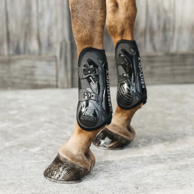 Kentucky Horsewear Protèges-Tendons Bamboo Elastic Noir