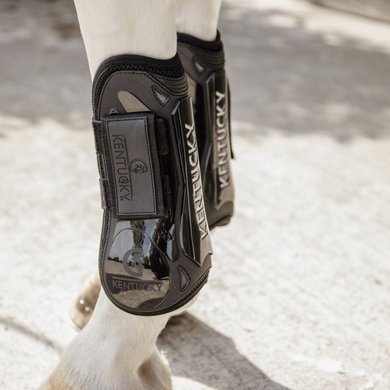 Kentucky Horsewear Protèges-Tendons Velcro Noir M