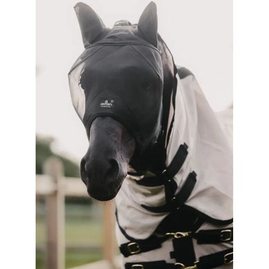 Kentucky Fly Mask Classic with Ears Black