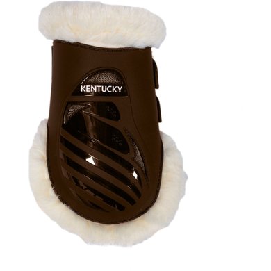 Kentucky Horsewear Fetlock Boots Wol Elastic Brown M