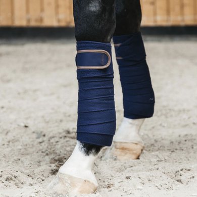 Kentucky Horsewear Bandages Fleece Polaire Marin Full