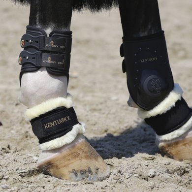 Kentucky Horsewear Protège-Paturon Pastern Sheepskin Full