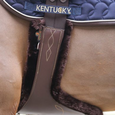 Kentucky Girdle Cover Sheepskin Stud Brown