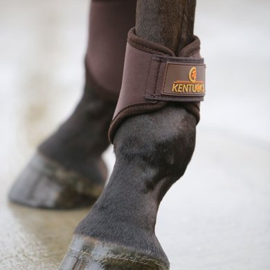 Kentucky Horsewear Turnout Boots 3D Spacer Short Brown Full