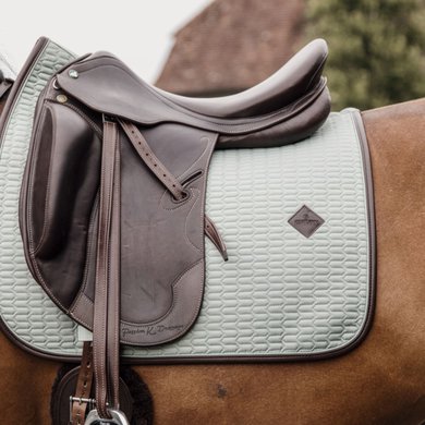 Kentucky Saddlepad Color Edition Leather DR Mint Full