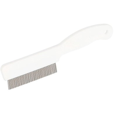 Kerbl Dust- and Flea Comb White 13cm