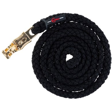 Covalliero Lead Rope TopLine with a Panic Snap Black