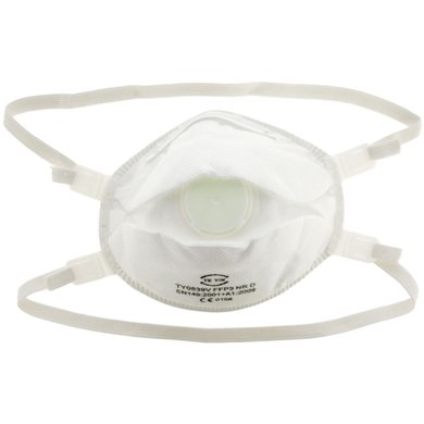 Kerbl Dust mask FFP3 with Valve 10-pack