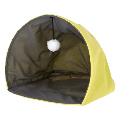 Kerbl Play Nest Honey Cave Yellow/Black 37x35x30cm
