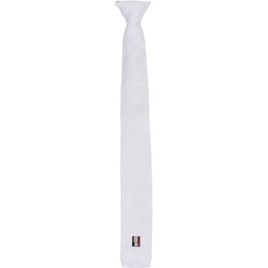 Kingsland Tie Men With Clip White One Size