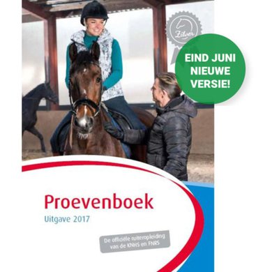 KNHS Proevenboek Leer Paardrijden Met Plezier 2017 Zilver