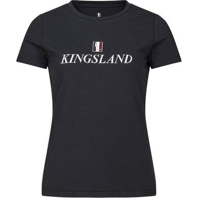 Kingsland Shirt Classic Korte Mouwen Dames Navy