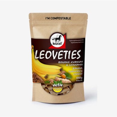 Leoveties Banane/Curcuma/Graine de Lin 1kg