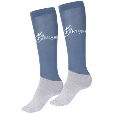 LeMieux Socks Competition Ice Blue S