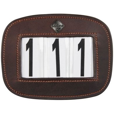 LeMieux Competition Numbers Saddle Pad Brown
