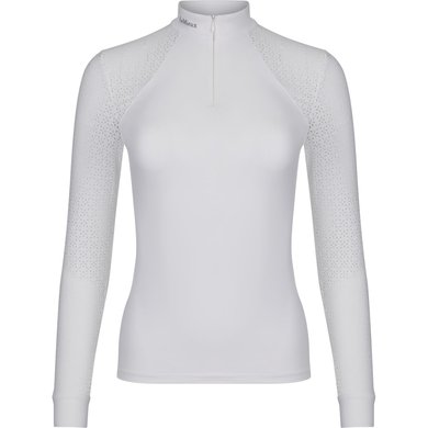 LeMieux Stock Shirt Olivia Long Sleeves White