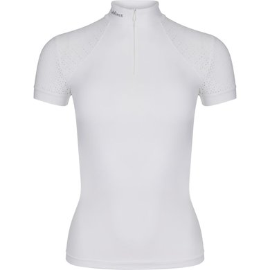 LeMieux Stock Shirt Olivia Short Sleeves White