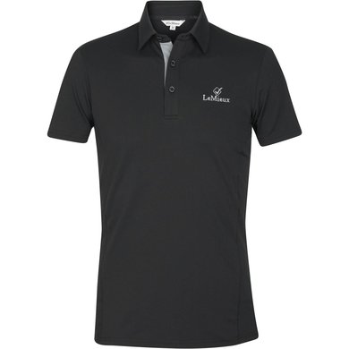 LeMieux Poloshirt Heren Zwart XL