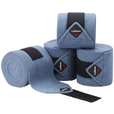 LeMieux Bandages Luxury Polo Set van 4 Ice Blue Full