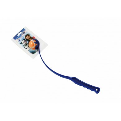 Duvo+ Dogtoy Katapult Met Bal Oranje/blauw 45cm