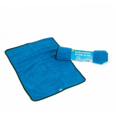 Duvo+ Badhanddoek Voor Hond Microfiber Blauw