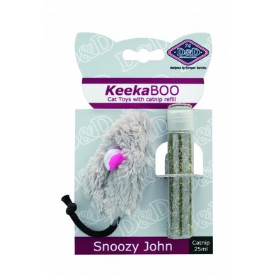 D&d Keekaboo Snoozy John Flat/25ml Catnip 8cm