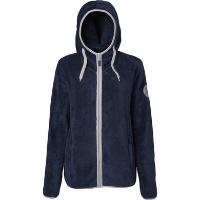 Mountain Horse Zip-Hoodie Fuzzy with a Hood Navy