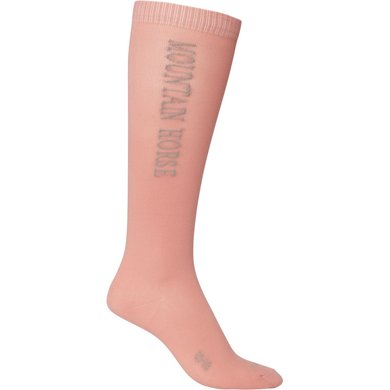 Mountain Horse Socks Team Tech Light Pink
