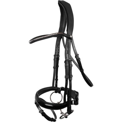 Montar Bridle Normandie Deluxe Eco Leather Black
