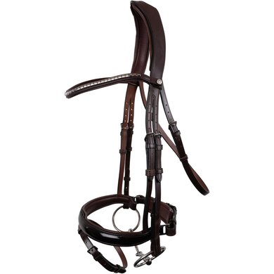 Montar Bridle Normandie Deluxe Eco Leather Brown