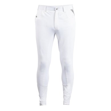 Montar Pantalon d'Équitation ESS Gary Full Grip Hommes Blanc