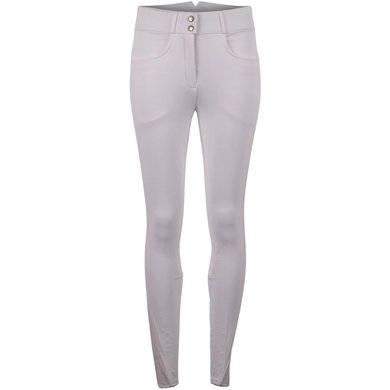 Montar Pantalon d'Équitation Megan Yati Highwaist Full Grip Blanc