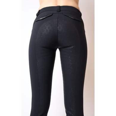 Montar Pantalon d'Équitation Kyla SoftTech Full Grip Noir EU 42