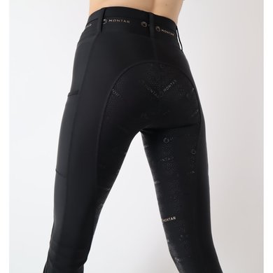 Montar Riding Legging Shelby Gold Full Grip Black