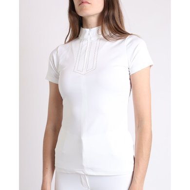 Montar T-shirt de Concours MoViolet Blanc