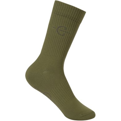 Covalliero Chaussettes Court Olive