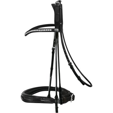 Passier Double Bridle Icarus Stainless Steel Black