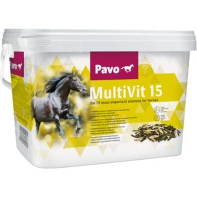 Pavo Complément Vitaminé Multivit 15 Poche 3kg
