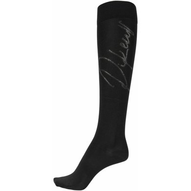 Pikeur Socks with Rhinestones Black