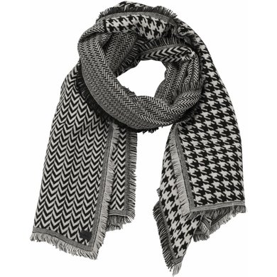 Pikeur Scarf Houndstooth Ash Gold