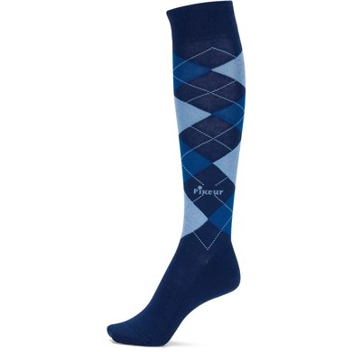 Pikeur sokken Blauw/Koningsblauw