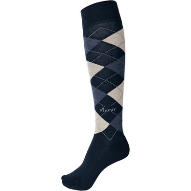 Pikeur Socks Grey/Ecru